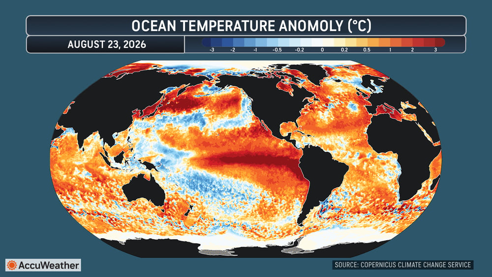 SST GLOBE MAP